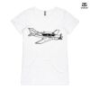 ASColour Ladies 'Bevel' V-Neck Tshirt Thumbnail