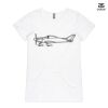 ASColour Ladies 'Bevel' V-Neck Tshirt Thumbnail