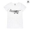 ASColour Ladies 'Bevel' V-Neck Tshirt Thumbnail