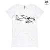 ASColour Ladies 'Bevel' V-Neck Tshirt Thumbnail