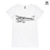 ASColour Ladies 'Bevel' V-Neck Tshirt Thumbnail