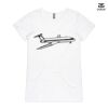 ASColour Ladies 'Bevel' V-Neck Tshirt Thumbnail
