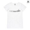 ASColour Ladies 'Bevel' V-Neck Tshirt Thumbnail