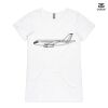 ASColour Ladies 'Bevel' V-Neck Tshirt Thumbnail