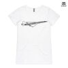 ASColour Ladies 'Bevel' V-Neck Tshirt Thumbnail