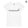 ASColour Ladies 'Bevel' V-Neck Tshirt Thumbnail