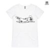 ASColour Ladies 'Bevel' V-Neck Tshirt Thumbnail