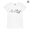 ASColour Ladies 'Bevel' V-Neck Tshirt Thumbnail