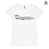 ASColour Ladies 'Bevel' V-Neck Tshirt Thumbnail
