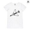 ASColour Ladies 'Bevel' V-Neck Tshirt Thumbnail