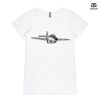 ASColour Ladies 'Bevel' V-Neck Tshirt Thumbnail