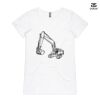 ASColour Ladies 'Bevel' V-Neck Tshirt Thumbnail