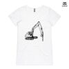 ASColour Ladies 'Bevel' V-Neck Tshirt Thumbnail
