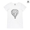 ASColour Ladies 'Bevel' V-Neck Tshirt Thumbnail