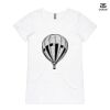 ASColour Ladies 'Bevel' V-Neck Tshirt Thumbnail