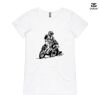 ASColour Ladies 'Bevel' V-Neck Tshirt Thumbnail
