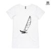 ASColour Ladies 'Bevel' V-Neck Tshirt Thumbnail