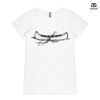 ASColour Ladies 'Bevel' V-Neck Tshirt Thumbnail