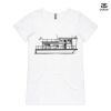 ASColour Ladies 'Bevel' V-Neck Tshirt Thumbnail