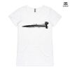 ASColour Ladies 'Bevel' V-Neck Tshirt Thumbnail