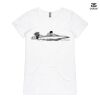 ASColour Ladies 'Bevel' V-Neck Tshirt Thumbnail