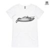 ASColour Ladies 'Bevel' V-Neck Tshirt Thumbnail