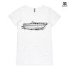 ASColour Ladies 'Bevel' V-Neck Tshirt Thumbnail