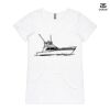 ASColour Ladies 'Bevel' V-Neck Tshirt Thumbnail
