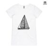 ASColour Ladies 'Bevel' V-Neck Tshirt Thumbnail