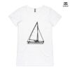 ASColour Ladies 'Bevel' V-Neck Tshirt Thumbnail