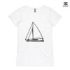 ASColour Ladies 'Bevel' V-Neck Tshirt Thumbnail