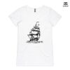 ASColour Ladies 'Bevel' V-Neck Tshirt Thumbnail
