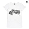 ASColour Ladies 'Bevel' V-Neck Tshirt Thumbnail