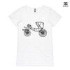 ASColour Ladies 'Bevel' V-Neck Tshirt Thumbnail