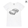 ASColour Ladies 'Bevel' V-Neck Tshirt Thumbnail