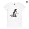 ASColour Ladies 'Bevel' V-Neck Tshirt Thumbnail