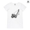 ASColour Ladies 'Bevel' V-Neck Tshirt Thumbnail