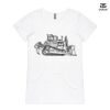 ASColour Ladies 'Bevel' V-Neck Tshirt Thumbnail