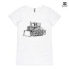 ASColour Ladies 'Bevel' V-Neck Tshirt Thumbnail