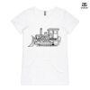 ASColour Ladies 'Bevel' V-Neck Tshirt Thumbnail