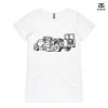 ASColour Ladies 'Bevel' V-Neck Tshirt Thumbnail
