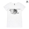 ASColour Ladies 'Bevel' V-Neck Tshirt Thumbnail