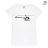 ASColour Ladies 'Bevel' V-Neck Tshirt Thumbnail