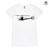 ASColour Ladies 'Bevel' V-Neck Tshirt Thumbnail