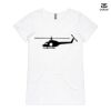 ASColour Ladies 'Bevel' V-Neck Tshirt Thumbnail