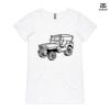 ASColour Ladies 'Bevel' V-Neck Tshirt Thumbnail
