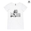 ASColour Ladies 'Bevel' V-Neck Tshirt Thumbnail