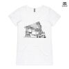 ASColour Ladies 'Bevel' V-Neck Tshirt Thumbnail