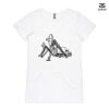 ASColour Ladies 'Bevel' V-Neck Tshirt Thumbnail