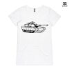 ASColour Ladies 'Bevel' V-Neck Tshirt Thumbnail
